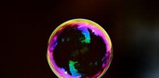 rainbow bubble