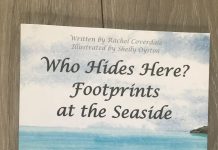 Footprints at the Seaside