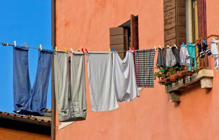 Dry washing in winter