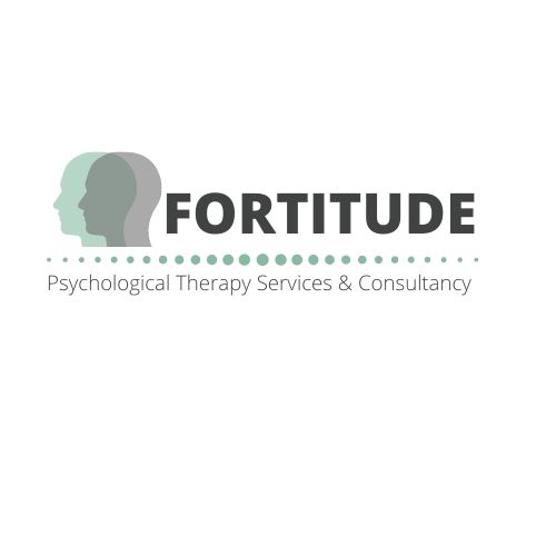 Fortitude Psychological Therapy logo. The practice offers a range of treatments including support for relational trauma