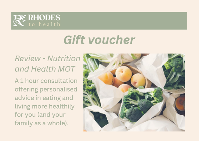Image of Rhodes to Health gift voucher